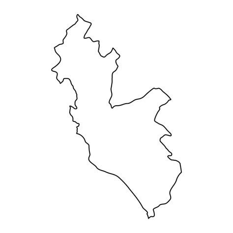 Lima Province Map Region In Peru Vector Illustration 25451707 Vector
