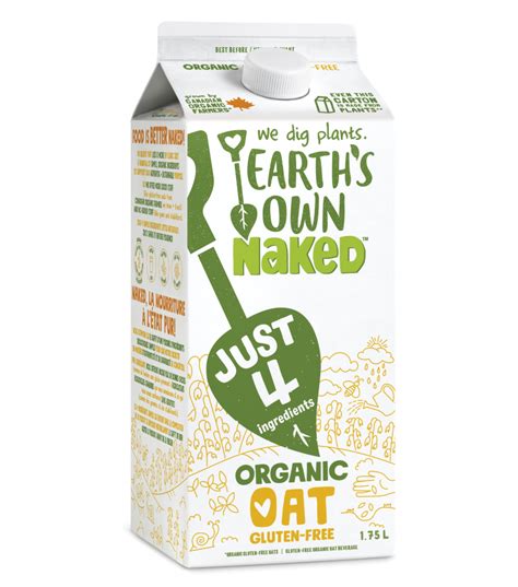 Earths Own Naked Oat Plant Based Milk Alternative Ottawa Life Magazine