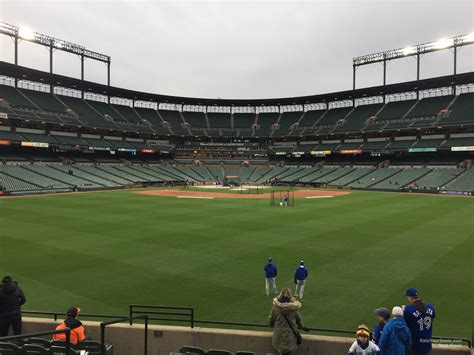 Seating Map Of Oriole Park At Camden Yards | Elcho Table