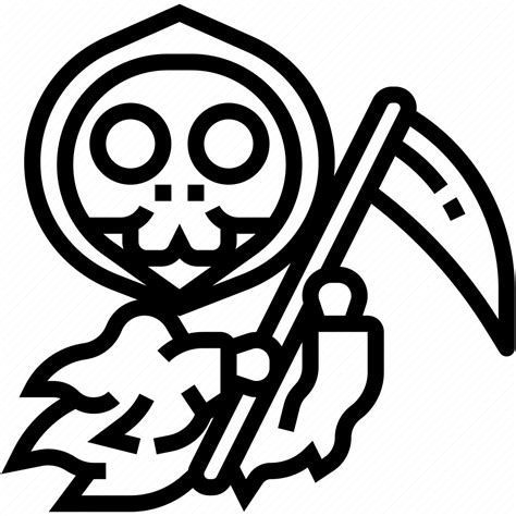 Grim Reaper Killing Death Angel Icon Download On Iconfinder