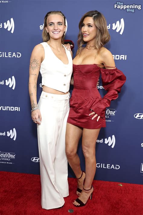 Chrishell Stause Flaunts Her Sexy Breasts At The GLAAD Media Awards In