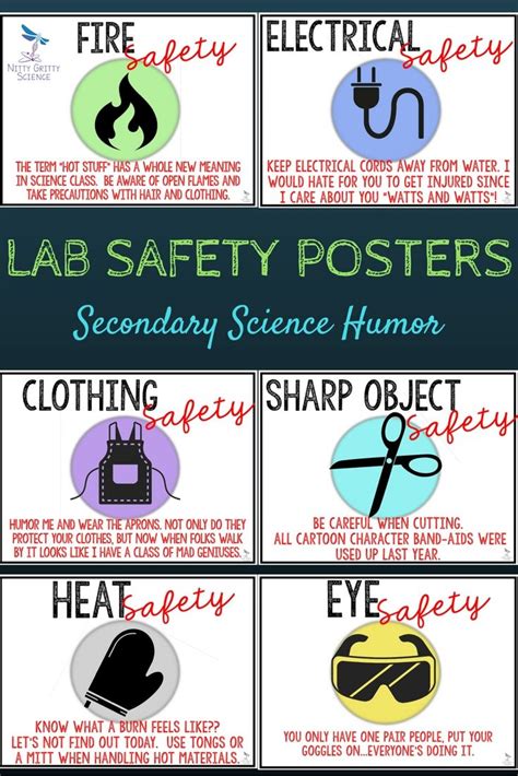 Students understand the definition of a hazards; Grab your students attention with these FREE snarky LAB ...