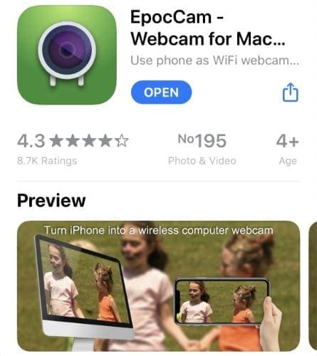 How To Use Your Iphone Camera As Webcam For Your Mac Or Pc