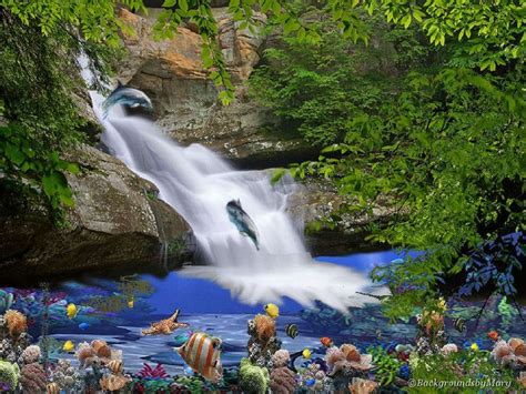 Tropical Waterfalls Waterfalls Pinterest Wallpapers