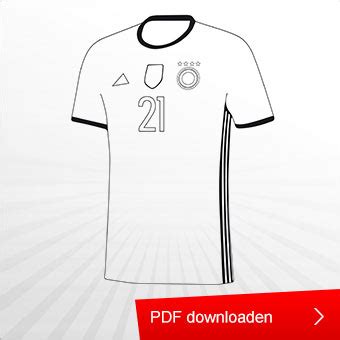 Malvorlagen emblem bvb 09 borussia dortmund ballspielverein borussia 09 e v. Ausmalbild Fussballtrikot EM 2016 | Hertie.de