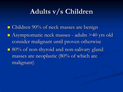 Ppt Head And Neck Masses Including Salivary Glands Powerpoint