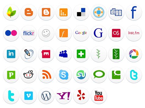 Download 1,000 vector icons and icon kits.available in png, ico or icns icons for mac for free use. 13 Popular Logos Icons Images - Social Media Icon Logo.png ...