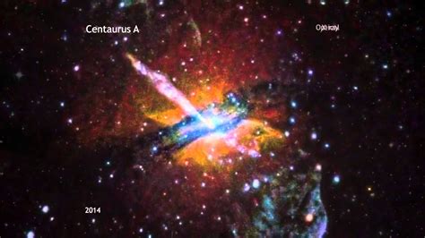 Black Hole Shoots Huge Jet Out Of Galaxy Nasa Space