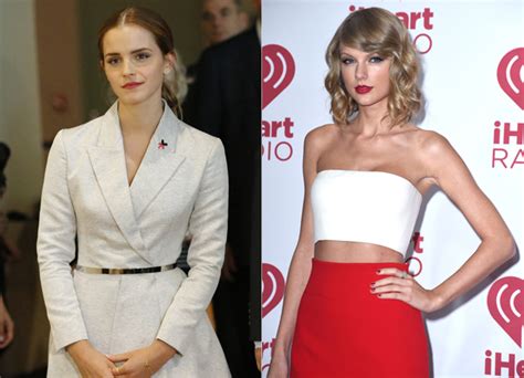 Taylor Swift Heaps Praise On Emma Watsons Feminist Agenda Taylor