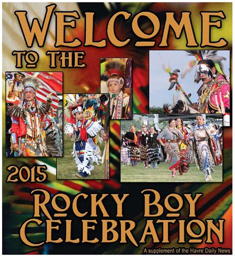 Issuu Rocky Boy Powwow 2015 By Havre Daily News