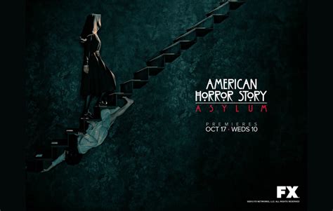 american horror story asylum promo posterler dizi mania