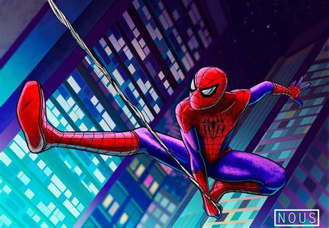 The Amazing Spiderman On Behance Spiderman Amazing Spiderman Anime