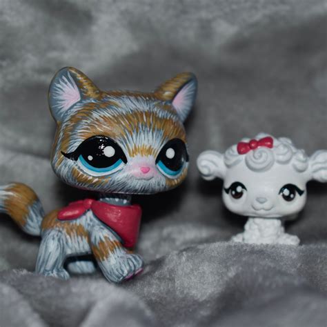 Ooak Lps Customs Handpainted Zoes Animal Rescue Duo Etsy