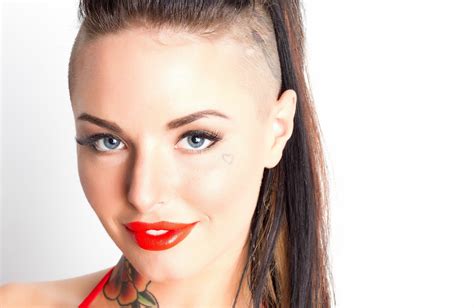 Wallpaper Face Model Long Hair Pornstar Tattoo Dark