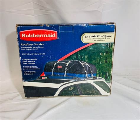 Rubbermaid ROOFTOP CARRIER R Cubic Feet X X Foldable