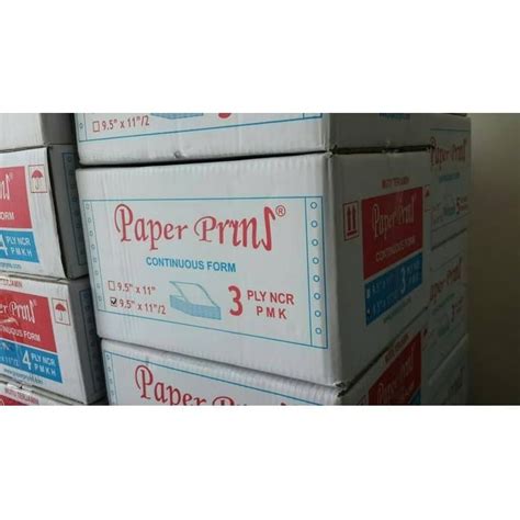 Jual Continuous Form Paper Prins 95x11 3 Ply A4 A5 Jakarta