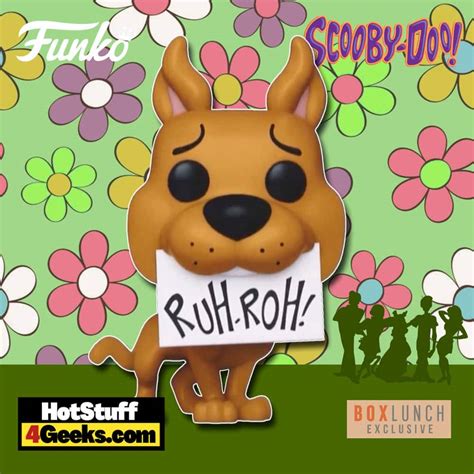 2021 New Scooby Doo Ruh Roh Funko Pop Exclusive
