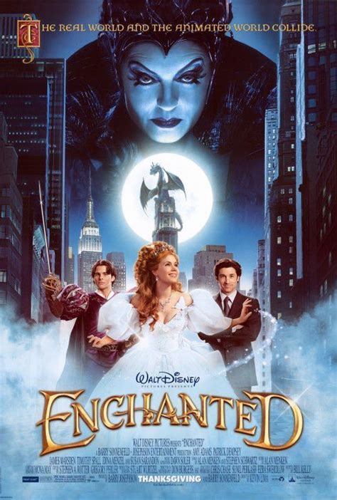 Enchanted 27x40 Movie Poster 2007 Enchanted Movie Disney Enchanted