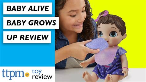 Baby Alive Baby Grows Up From Hasbro Doll Grows From New Born To Big