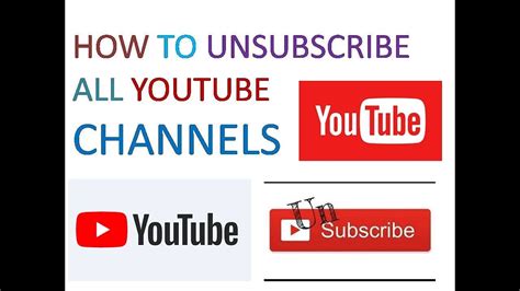 How To Unsubscribe All Youtube Channels In One Click Ll Youtube Ll By