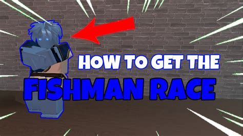 How To Get The Fishman Race One Piece Open Seas Roblox Youtube