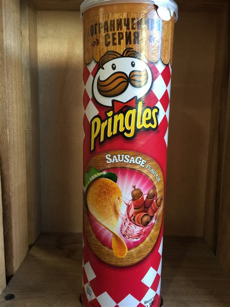 Pringles Sausage Flavour 190g And Low Price Foods Ltd