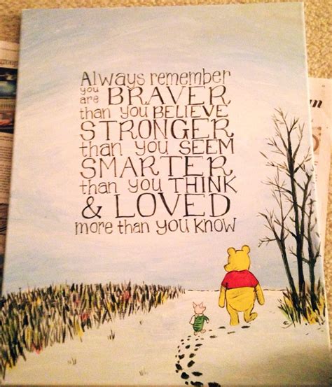 always remember you are braver than you believe stronger than you seem smarter than you think