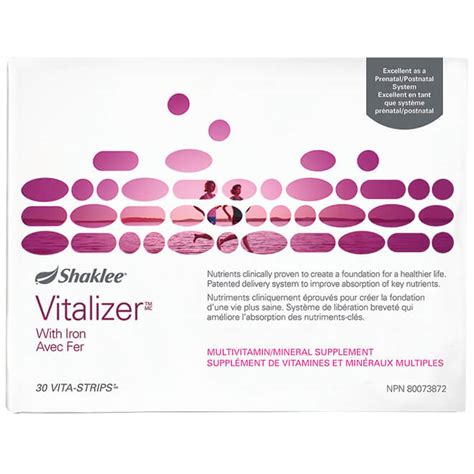 Vitalizertm is supplementation made simple. Vitalizer™ | Type | Shaklee CA site