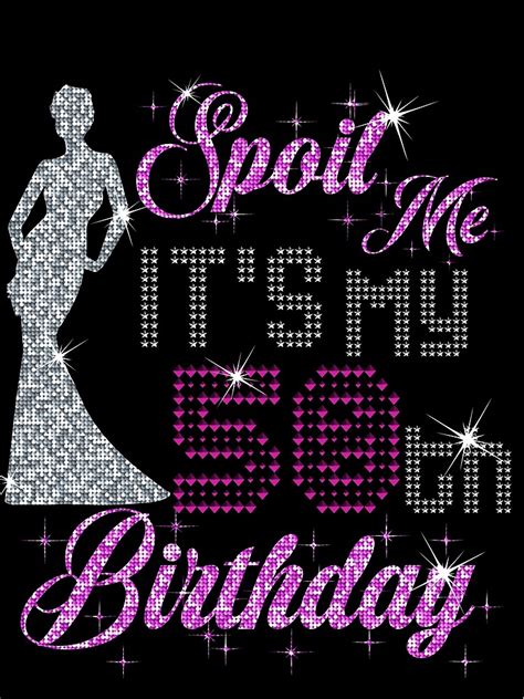 Spoil Me Its My 50th Birthday Poster For Sale By Taketeekart Redbubble