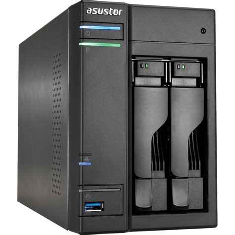 Asustor As 202te 2 Bay Data Storage Server Diskless As 202te