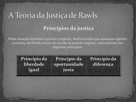 Ética Direito E Política Teoria Da Justiça De Rawls Ppt