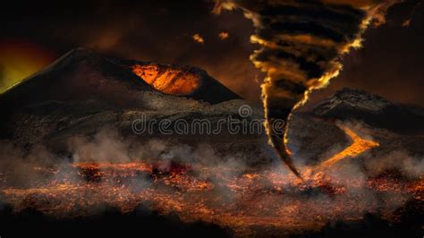 Erupting Volcano Stock Photo Image Of Eruption Earth 1143536