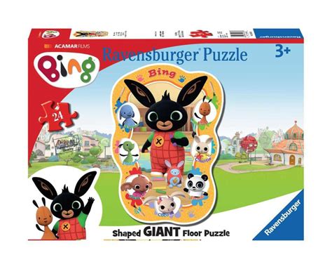Ravensburger Bing Bunny 24 Piece Floor Jigsaw Puzzle Bright Star Toys