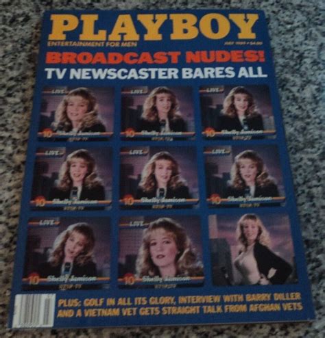 Playboy Magazine July Playmate Erika Eleniak Shelly Jamison