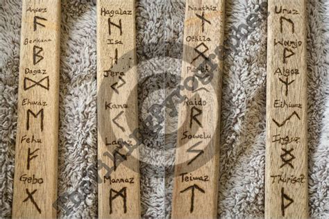 Bespoke Norse Icelandic Rune Bindrune And Stave Pyrography Etsy
