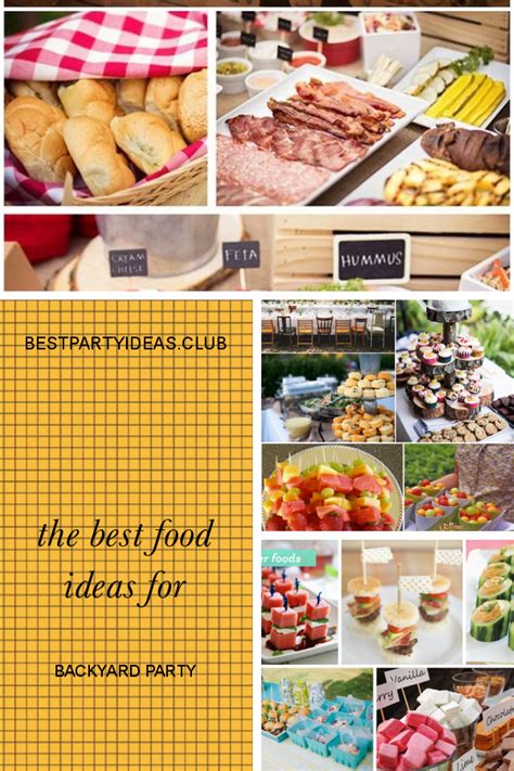 The Best Food Ideas For Backyard Party En 2020