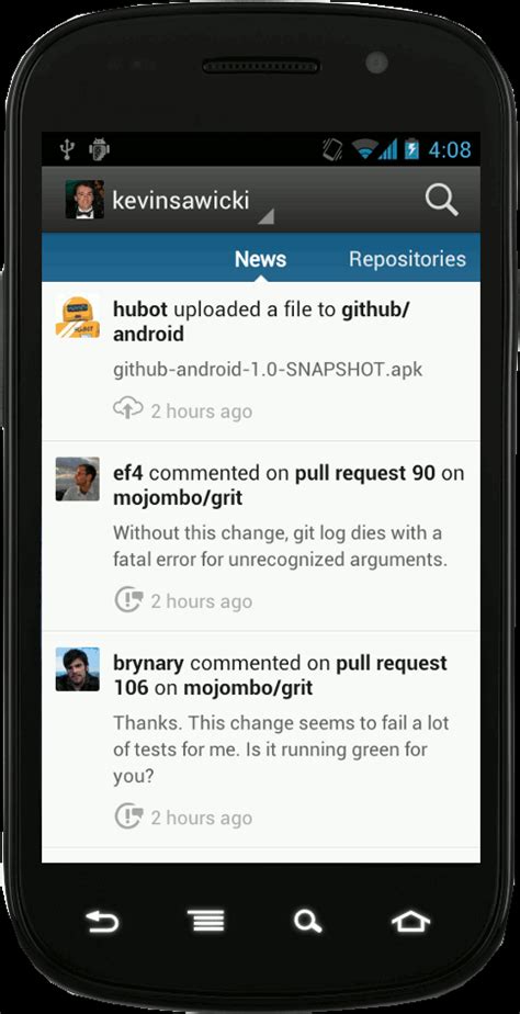 These 25 mobile adhd resources — including mint, evernote, and sleep cycle — won't cure your add, but they can help level the playing field — if used consistently. GitHub Android App Released - The GitHub Blog