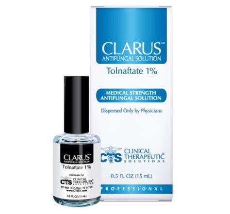 Clarus Antifungal Solution Foot Supplies Company