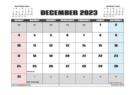 List Of December 2023 Calendar With Holidays Photos Calendar Ideas 2023