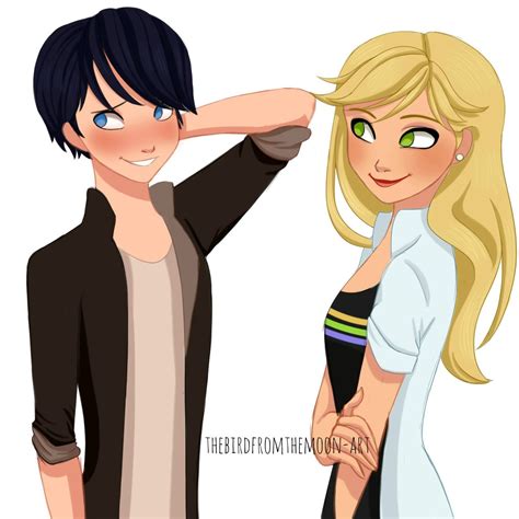 Genderbent Marinette And Adrien Miraculous Ladybug The Miraculous