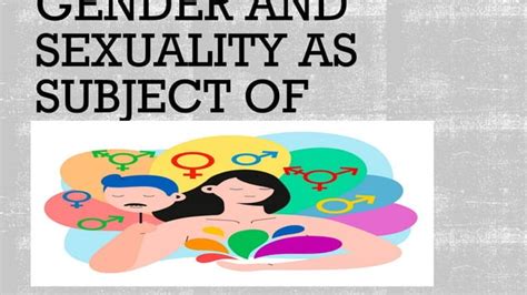 ppt gender and sexuality as a subject of inquiry pptx pdf