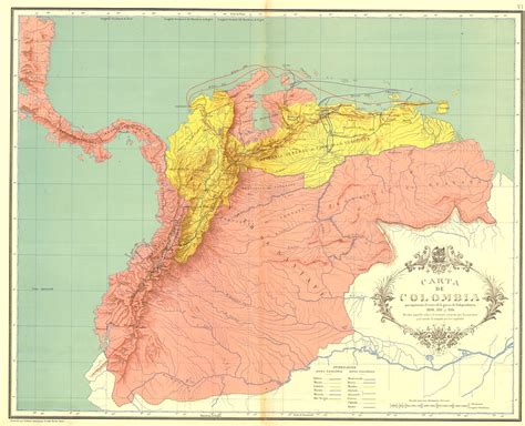 Mapas De Colombia 1538 1890 Tu Tarea