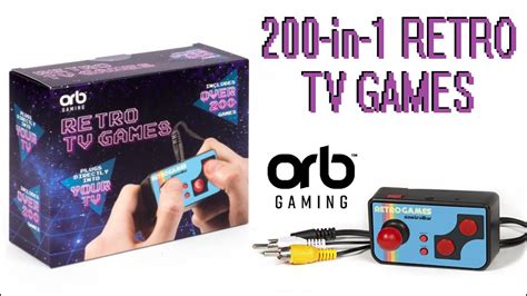 Orb 200 In 1 Retro Tv Games Review And Overview Youtube