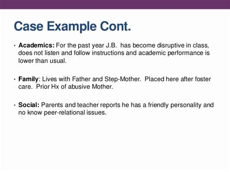 30 Counseling Case Study Example Example Document Template