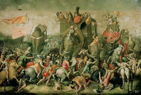 The Battle Of Zama 202 Bc — Giulio Romano