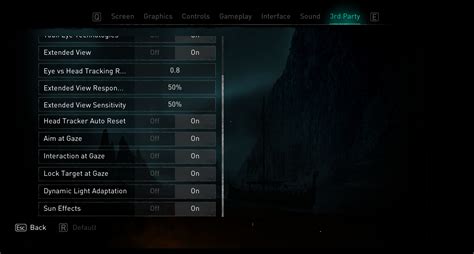 Assassins Creed Valhalla Options For Accessibility Ability Powered