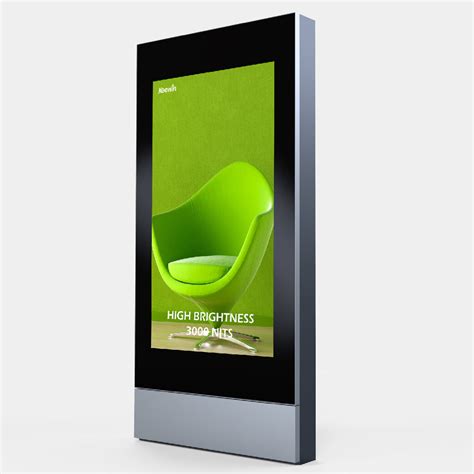 Outdoor Digital Signage Totem — Keewin Display