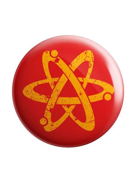 Tbbt Atom Logo Badge The Big Bang Theory Pins Redwolf