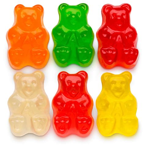 Assorted Fruit Gummi Bears Worlds Best Gummi Bears Gourmet Candies And Snacks Albanese Candy
