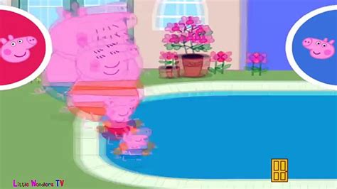 ☀ Peppa Pig Swimming Race ☀ Peppa Pig Swimming Pool ☀ Peppa Pig